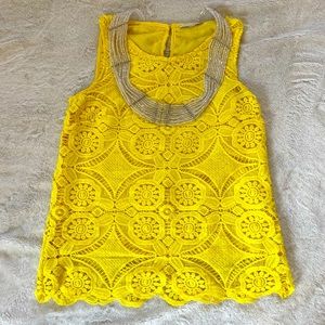 Skies are Blue lace top